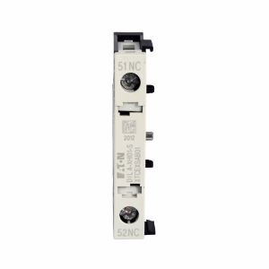 EATON XTCEXSAB01 Contactor Accessory Auxiliary Contact, One-Pole, Screw Terminals, B Frame Size | BH8YNQ