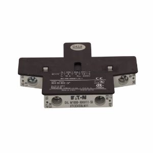 EATON XTCEXSCC11 Contactor Accessory Auxiliary Contact, Two-Pole, Screw Terminals, C Frame Size | BH8YNW 4TZH9