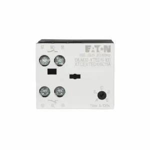 EATON XTCEXTEEC11A Contactor Accessory Electric Timer Module, 100-130 Vac | BH8YPV 4TZJ4