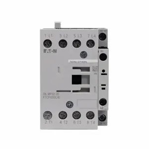 EATON XTCF045C10H IEC Contactor, 45A, 240 Vac, 50 Hz, 277V 60 Hz, 1No, 1000A, Frame C, 45 Mm | BH8YUF