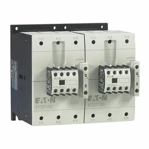 EATON XTCR115G11TD IEC Magnetic Contactor, 115A Inductive Full Load, 160A Resistive Full Load | CJ2NVF 4WUX3