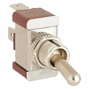 EATON XTD1A1A2 Toggle Switch, SPST, 2 Connections, On/Off, 20A at 125V AC, 10A at 277V AC | BH8ZKF 21EW16