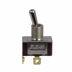 EATON XTD1A2A2 Toggle Switch, SPST, 2 Connections, On/Off, 20A at 125V AC, 10A at 277V AC | BH8ZKM 21EW17