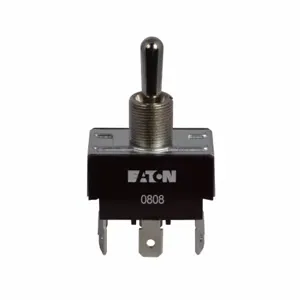 EATON XTD4B1A Toggle Switch, DPDT, 6 Connections, On/Off/On, 20A at 125V AC, 10A at 277V AC | BH8ZMA 21EW37