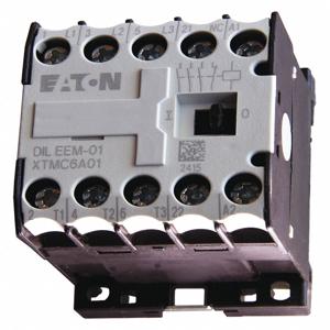 EATON XTMC6A01E IEC Mini Contactor, 6.60A, 208 Vac, 60 Hznc, 20A, 45 Mm Mini, 60 Hz, 0.25, 0.75 | CH6RZT 4WUY9