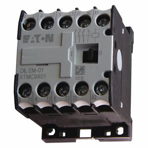 EATON XTMC9A01T Miniature IEC Magnetic Contactor, 9A Full Load Inductive, 20A Full Load Resistive | CJ2UZQ 4WXA6