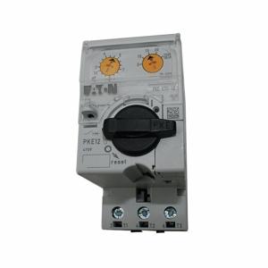 EATON XTPE012BCS Manual Motor Protector, 3 to 12A, Rotary Knob, 1.77 Inch Width, 3 HP at 3 Phase, 240V | CJ2UFW 5RAA0
