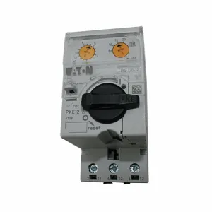 EATON XTPE032BCS Manual Motor Protector, 8 to 32A, Rotary Knob, 1.77 Inch Width, 10 HP at 3 Phase, 240V | CJ2UFE 5RAA1