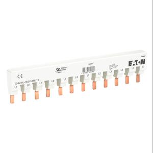 EATON ZSVUL16-2P-2TE12SP Busbar, 80A, 480 VAC, Cut To Length Not Permitted, Connects Up To 2-Pole | CV6NBE