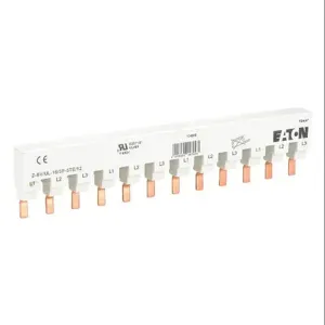 EATON ZSVUL16-3P-3TE12SP Busbar, 80A, 480 VAC, Cut To Length Not Permitted, Connects Up To 3-Pole | CV6NBH