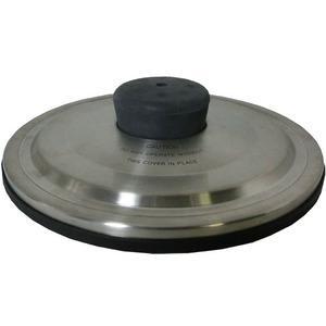 EBERBACH E8030 Waring Conatiner Lid With Rubber Plug, Stainless Steel | AX3EBF