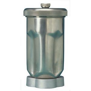 EBERBACH E8525 Mischbehälter, robust, versiegelt, 1 Liter, Edelstahl | AX3EDL