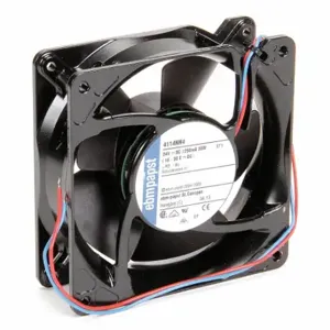 EBM-PAPST 4114NH4 Standard Square Axial Fan, 4 21/32 Inch Height, 1 1/2 Inch Dp, 209, IP20, Aluminum, 24V DC | CP4BBG 5AGA2