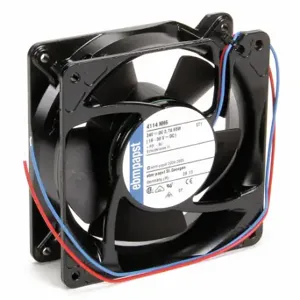 EBM-PAPST 4114NH6 Standard Square Axial Fan, 4 21/32 Inch Height, 1 1/2 Inch Dp, 259, IP20, Aluminum, 24V DC | CP4BBH 5AGA4