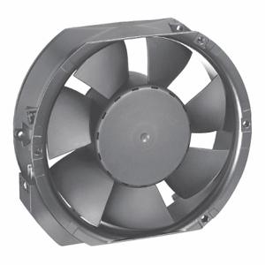 EBM-PAPST 6424/2U Wet-Location Round Axial Fan, 6 3/4 Inch Dia, 2 1/64 Inch Dp, 230, IP68, Cast Aluminum | CP4BBM 32MY96