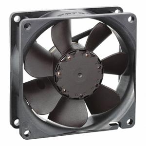 EBM-PAPST 8414NMU Wet-Location Square Axial Fan, 3 5/32 Inch Height, 63/64 Inch Dp, 34.1, IP68, PBT Plastic | CP4BCE 32MY74