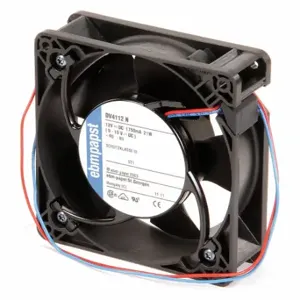 EBM-PAPST DV4112N Standard Square Axial Fan, 4 21/32 Inch Height, 1 1/2 Inch Dp, 162, IP20, Aluminum, 12V DC | CP4BBE 5AFZ1