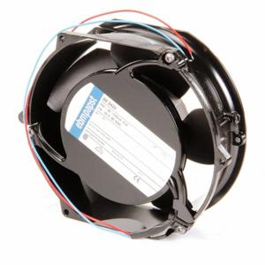 EBM-PAPST DV6424 Standard Round Axial Fan, 6 3/4 Inch Dia, 2 Inch Dp, 312, IP20, Metal, 24V DC, Lead Wires | CP4BAW 5AFZ0