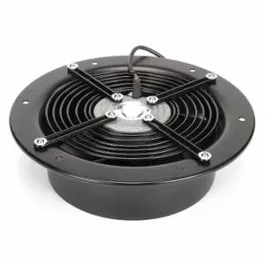 EBM-PAPST W1G200-CH77-52 Standard Round Axial Fan, 11 Inch Dia, 3 1/2 Inch Dp, 642, IP42, Galvanized Steel, 24V DC | CP4BAN 5AGA5