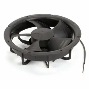 EBM-PAPST W1G200-EC91-27 Wet-Location Round Axial Fan, 9 7/8 Inch Dia, 3 1/8 Inch Dp, 271, IP55, 115VAC | CP4BEQ 5AGC2