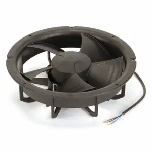 EBM-PAPST W1G200-EC91-45 Wet-Location Round Axial Fan, 9 7/8 Inch Dia, 3 1/8 Inch Dp, 442, IP55, 230VAC | CP4BBZ 5AGC5