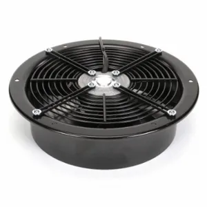 EBM-PAPST W1G250-CI37-52 Round Axial Fan, 12 5/8 Inch Dia, 3 1/2 Inch Dp, 1130, IP42, Cast Aluminum, 24VDC | CP4BAB 5AGA9