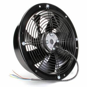 EBM-PAPST W2E250-CL08-70 Standard Round Axial Fan, 12 1/2 Inch Dia, 3 3/4 Inch Dp, 1100, IP44, Galvanized Steel, 71 | CP4BAQ 5AGD2