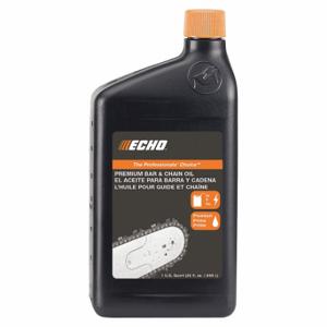 ECHO 6459012E Chainsaw Lubricants, 15 Deg to 120 Deg F, No Additives, 1 qt, Jug, Amber, Liquid | CP4BKY 45J376