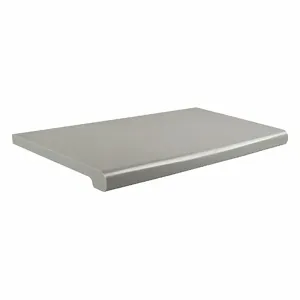 ECONOCO DA224/GY Shelf, 24 x 12 x 3 Inch Size, 60 Lb Load Capacity, Plastic, Matte, Gray, Da224/Gy | CV2RKH 45KV95