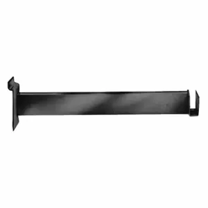 ECONOCO EBL/FB Rectangular Tubing Bracket, 12 X 3 Inch Size, Black, Semi Gloss | CP4BPU 45KW37