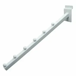 ECONOCO EWH/6B Tubing Waterfall, 1/8 Inch x 16 Inch x 3 Inch, Ball, White, Semi Gloss | CP4CDA 45KW81