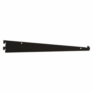 ECONOCO GA12/MAB Shelving Bracket, Single, 1 Inch Slot Spacing, 1/2 Inch Slot Length | CP4BXT 45KU65