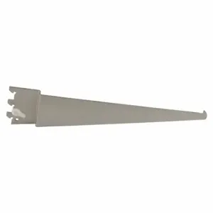 ECONOCO GHSR12/SC Shelving Bracket, Single, 1 Inch Slot Spacing, 1/2 Inch Slot Length | CP4BXJ 45KU80