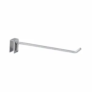 ECONOCO H9 Hook, 1/2 Inch x 9 Inch x 1/2 Inch, Rectangular Tube Shape, Silver, Chrome | CV2RLC 45KV18