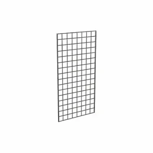 ECONOCO P3BLK24 Wire Grid Panel, Black, 2 ft x 4 ft, PK 3 | CP4CDU 65LZ18