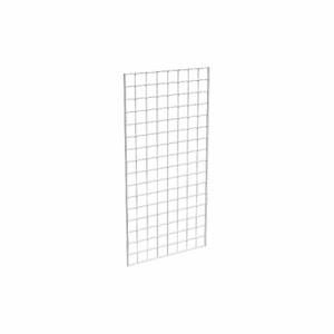 ECONOCO P3WTE24 Wire Grid Panel, White, 2 ft x 4 ft, PK 3 | CP4CDX 65LZ50