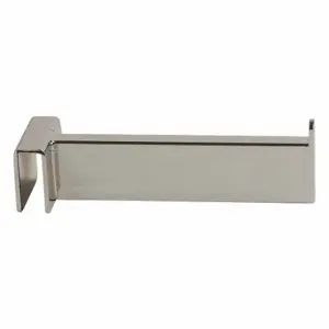 ECONOCO RH/6 Faceout, 1/4 X 6 X 1 1/2 Inch Size, Rectangular Tube Shape, End Tab, Silver, Chrome | CR3AAN 45KV23