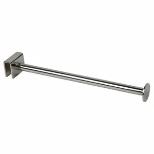 ECONOCO RH/LR Straight Arm, Single, 1/4 Inch x 12 Inch x 1 1/2 Inch, Chrome, 14 ga Gauge, Silver | CP4BRM 45KV27