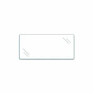 ECONOCO SHGL1224 Tempered Glass Shelves, 3/16 Inch Overall Height, 24 Inch Overall Width | CP4BWM 45KX63