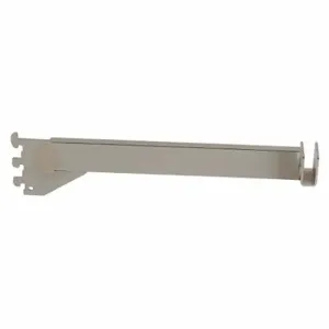 ECONOCO SLT/12 Rectangular Tubing Bracket, Single, 1 Inch Slot Spacing, 1/2 Inch Slot Length, Chrome | CP4BQC 45KT60