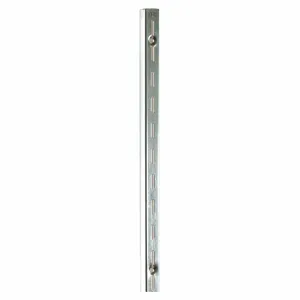 ECONOCO SS10/36 Single Slotted Standard, Single, 1 Inch Slot Spacing, 1/2 Inch Slot Length, Zinc-Plated | CP4CAD 45KU87