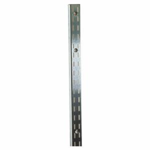 ECONOCO SS22/48 Double Slotted Standard, Double, 1 Inch Slot Spacing, 1/2 Inch Slot Lg, Zinc-Plated | CP4BZK 45KV04