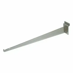 ECONOCO SW/16KB Shelving Bracket, 1/8 x 16 x 3 Inch Size, 35 Lb Load Capacity, Steel, Chrome, Silver | CP4BXD 45KW55