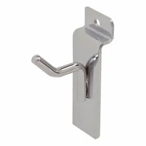 ECONOCO SW/H1 Hook, 1/4 Inch x 1 Inch x 1/4 Inch, 25 lb Load Capacity, Steel, Chrome, Silver | CV2RJL 45KX16