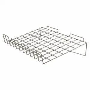 ECONOCO SWEC/SL22 Slatwall Merchandiser Shelf, 12 x 24 x 1/4 Inch Size, 10 Lb Load Capacity, Steel | CP4BUL 45KX53