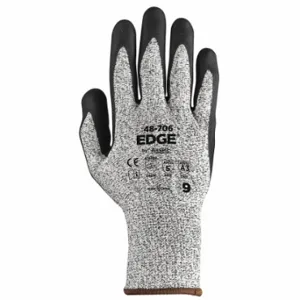 EDGE 48-706VP Cut Resistant Glove, Vndpk, 8, Grey Hppe, Pr | CP4CKP 382XG9