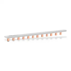 EDISON EB1P100M12 Busbar, 100A, 600 VAC/1000 VDC, 12 -Pin, Cut To Length | CV7DXZ