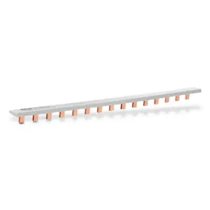 EDISON EB1P100M15 Busbar, 100A, 600 VAC/1000 VDC, 15 -Pin, Cut To Length | CV7DYA