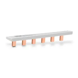 EDISON EB1P100M6 Busbar, 100A, 600 VAC/1000 VDC, 6 -Pin, Cut To Length | CV7DYD