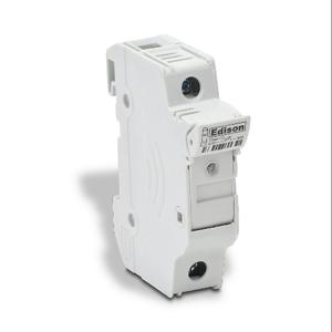 EDISON EHCC1DIU Modular Fuse Holder With Indicator, 30A, 600V, 1-Pole, 18-4 Awg Copper Only | CV7QFD